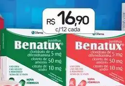 Drogal Cifarma - pastilhas benatux oferta