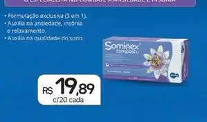 Drogal Sominex composto oferta