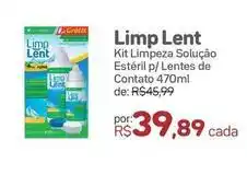 Drogal Limp lent - kit limpeza solucao esteril p/lentes de contato oferta