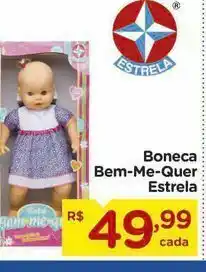 Bonecas bem-me-quer estrela
