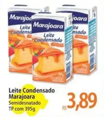 Atacadão Leite Condensado Marajoara Semidesnatado TP com 395g oferta