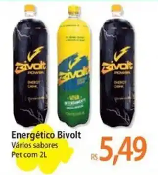 Atacadão Energético Bivolt Vários sabores Pet com 2L oferta