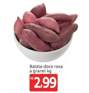 Extra Supermercado Batata Doce Roxa 1kg oferta