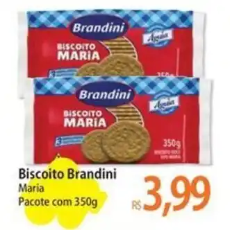 Atacadão Biscoito Brandini Maria Pacote com 350g oferta