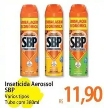 Atacadão Inseticida Aerossol SBP Vários tipos Tubo com 380ml oferta