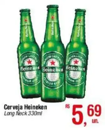 Fort Atacadista Cerveja Heineken Long Neck 330ml oferta