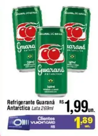 Fort Atacadista Refrigerante Guaraná Antarctica Lata 269ml oferta