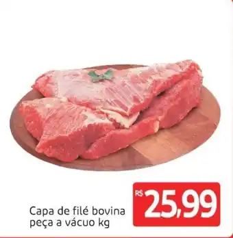 Extra Supermercado Capa de file bovina peca vacuo 1kg oferta