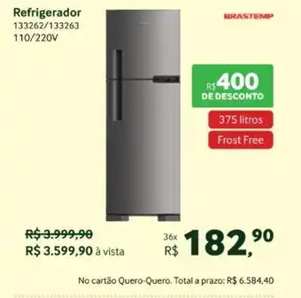 Quero Quero Refrigerador 110/220V oferta