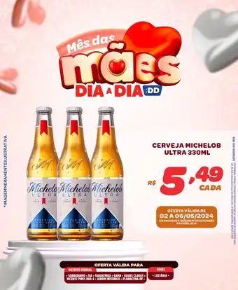 Atacadão Dia a Dia CERVEJA MICHELOB ULTRA 330ML oferta