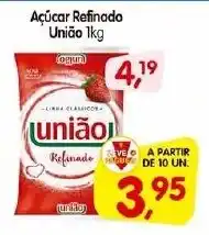 Cercadão Açúcar Refinado União 1kg oferta