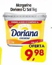 Cercadão Margarina Doriana C/ Sal 1kg oferta