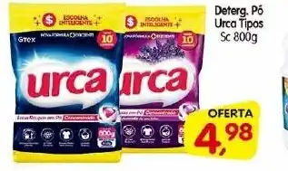 Cercadão Deterg. Pó Urca Tipos Sc 800g oferta