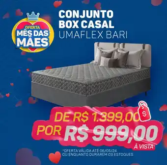 CONJUNTO BOX CASAL UMAFLEX BARI