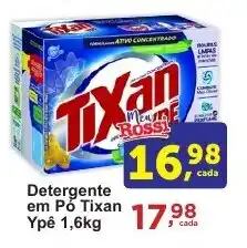 Rossi Supermercado Detergente em Po Tixan Ypê 1,6kg oferta