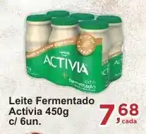 Rossi Supermercado Leite Fermentado Activia 450g c/6un. oferta