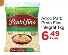 Rossi Supermercado Arroz Parb. Prato Fino Integral 1kg oferta