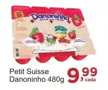 Rossi Supermercado Petit Suisse Danoninho 480g oferta