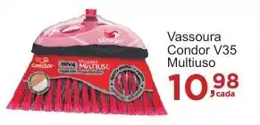 Rossi Supermercado Vassoura Condor V35 Multiuso oferta