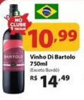 Supermercados Tischler Vinho Di Bartolo 750ml oferta