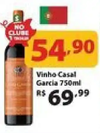 Supermercados Tischler Vinho Casal Garcia 750ml oferta