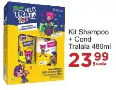 Rossi Supermercado Kit Shampoo + Cond Tralala 480ml oferta