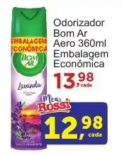 Rossi Supermercado Odorizador Bom Ar Aero 360ml oferta