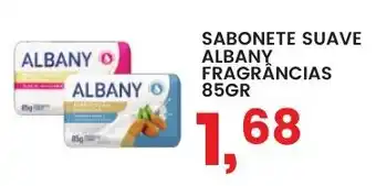 Federzoni Supermercados SABONETE SUAVE ALBANY FRAGRÂNCIAS 85GR oferta