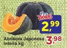 Rossi Supermercado Abóbora Japonesa Inteira kg oferta