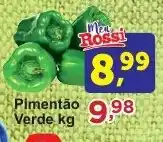 Rossi Supermercado Pimentão Verde kg oferta