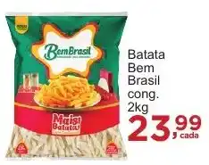 Rossi Supermercado Batata Bem Brasil cong. 2kg oferta