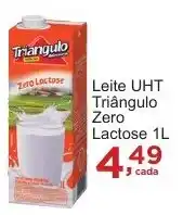 Rossi Supermercado Leite UHT Triângulo Zero Lactose 1L oferta