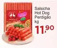 Rossi Supermercado Salsicha Hot Dog Perdigão kg oferta