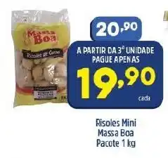 Arena Atacado Risoles Mini Massa Boa Pacote 1kg oferta