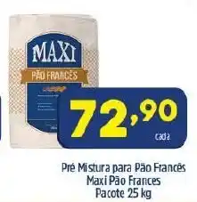 Pre Mistura para Pao Frances Maxi Pao Frances Pacote 2kg