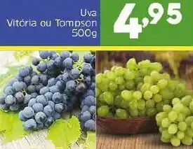 Arena Atacado Uva Vitoria ou Tompson 500g oferta