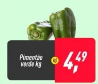 Frangolândia Pimentao Verde 1kg oferta
