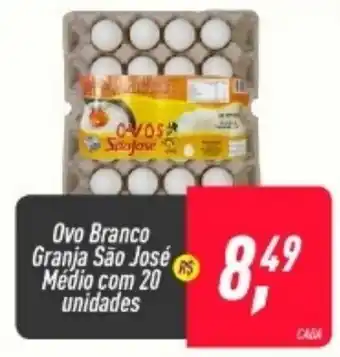 Frangolândia Ovo Branco Granja San Jose Medio com 20 unidades oferta