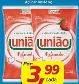 Supermercados Guanabara Acucar Uniao 1kg oferta