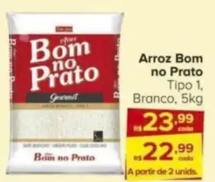 Carrefour Arroz Bom no Prato Tipo 1, Branco, 5kg oferta