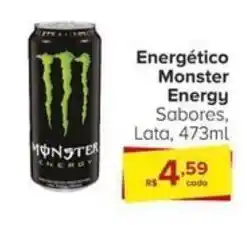 Carrefour Energético Monster Energy Sabores, Lata, 473ml oferta