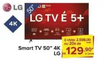 Carrefour LG Smart TV 50" 4K oferta