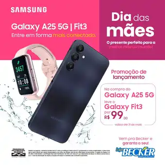 Lojas Becker Galaxy A25 5G oferta