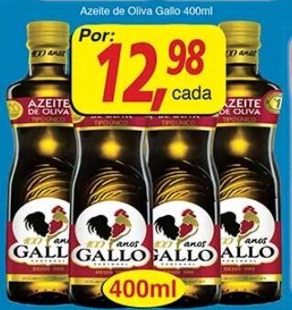 Azeite de Oliva Gallo 400ml