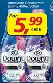 Supermercados Guanabara Amaciante Concentrado Downy 450ml/500ml oferta