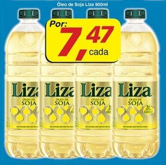 Supermercados Guanabara Oleo de Soja Liza 900ml oferta