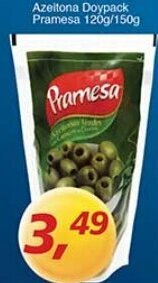 Supermercados Guanabara Azeitona Doypack Pramesa 120g/150g oferta