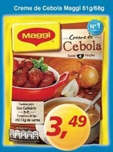 Supermercados Guanabara Creme de cebola Maggi 61g/68g oferta