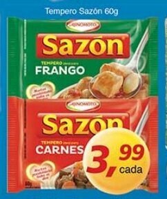 Supermercados Guanabara Tempero Sazon 60g oferta