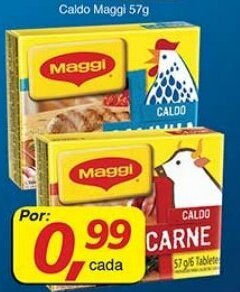 Supermercados Guanabara Caldo Maggi 57g oferta